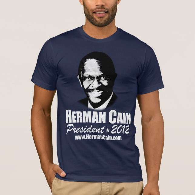 T-shirts 999 Herman Cain 2012 (Frente)
