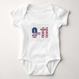 T-shirts 9-11 nunca esqueça