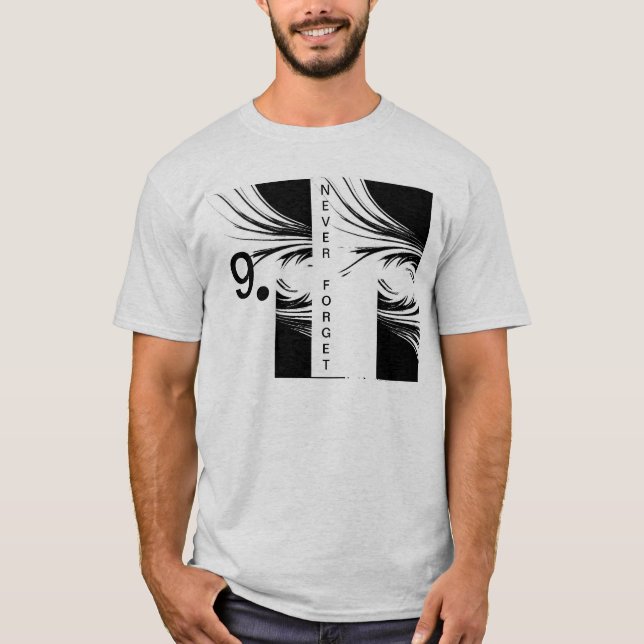 T-SHIRTS 9.11 NUNCA ESQUECER (Frente)