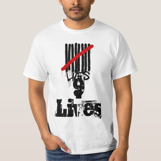 T-shirts 9 vidas "nosso ano" T (Frente)