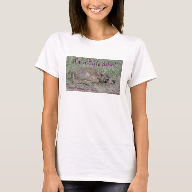 T-shirts A6 Bebe Antilope Pronghorn (Frente)