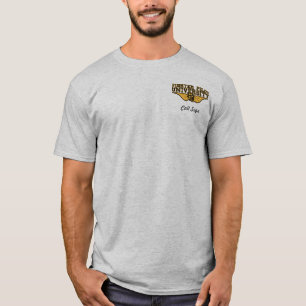 T-shirts A-10 desagradável grande - (cor clara)