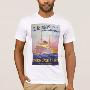 T-shirts A África do Sul em dezessete dias