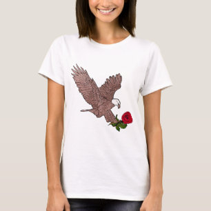 T-shirts a águia e aumentou