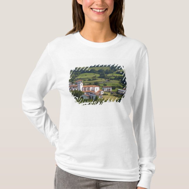 T-shirts A aldeia de Amaiur no Vale de Baztan, (Frente)