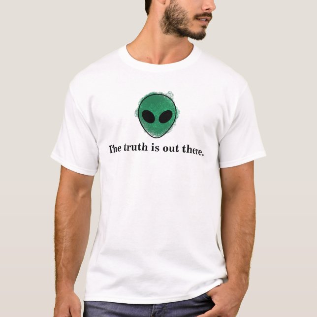 T-shirts a alienígena dos x-arquivos a verdade está para (Frente)