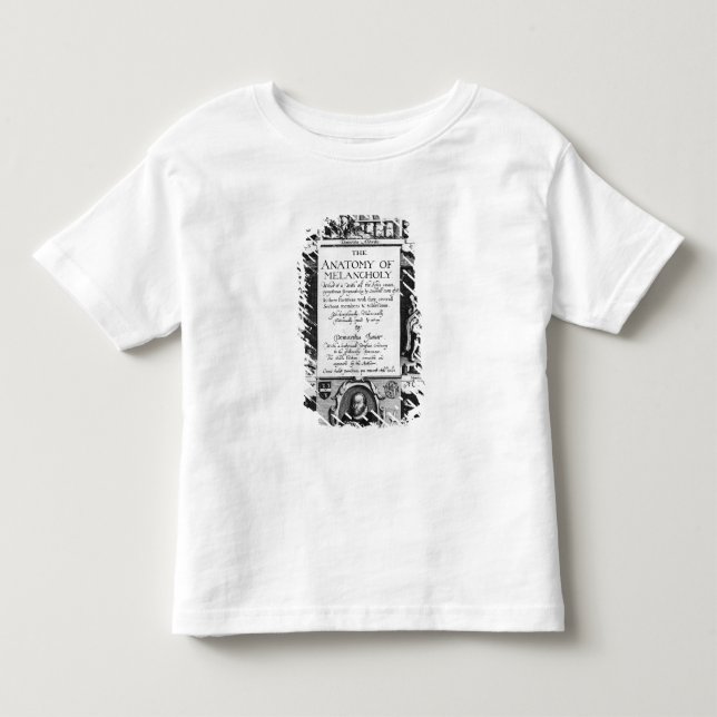 T-shirts A anatomia da melancolia (Frente)
