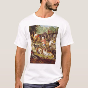 T-shirts A arca de Noah, detalhe do lado de righthand