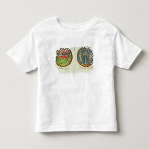 T-shirts A arca de Noah e o Adam e a véspera