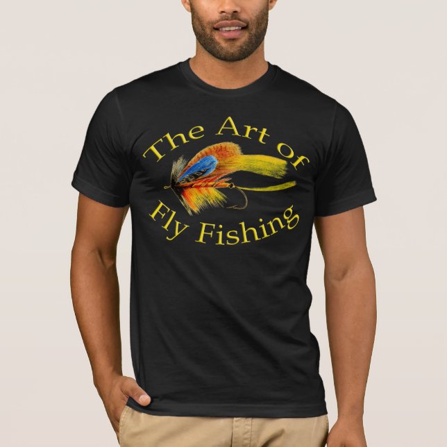 T-shirts A arte da pesca com mosca (Frente)