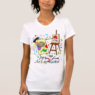 T-SHIRTS A ARTE É MINHA PAIXÃO