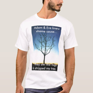 T-SHIRTS A ÁRVORE NO JARDIM DE DEUS T SHIRT