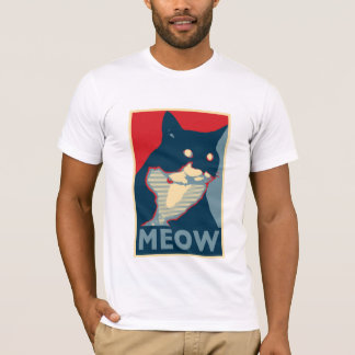 T-shirts A audácia do Meow