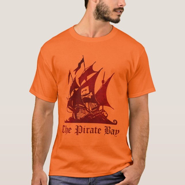 T-shirts A baía do pirata (Frente)