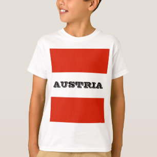 T-shirts A bandeira de Áustria