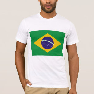 T-shirts A bandeira de Brasil