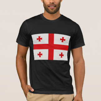 T-shirts A bandeira de Geórgia