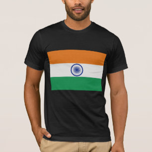 T-shirts A bandeira de India