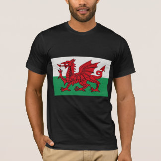 T-shirts A bandeira de Wales