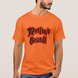 T-shirts A barba de Merlin - mágica, mágico, feiticeiro