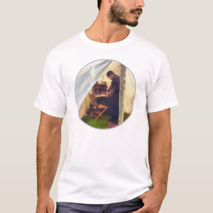 T-shirts A barraca do oficial da guerra civil