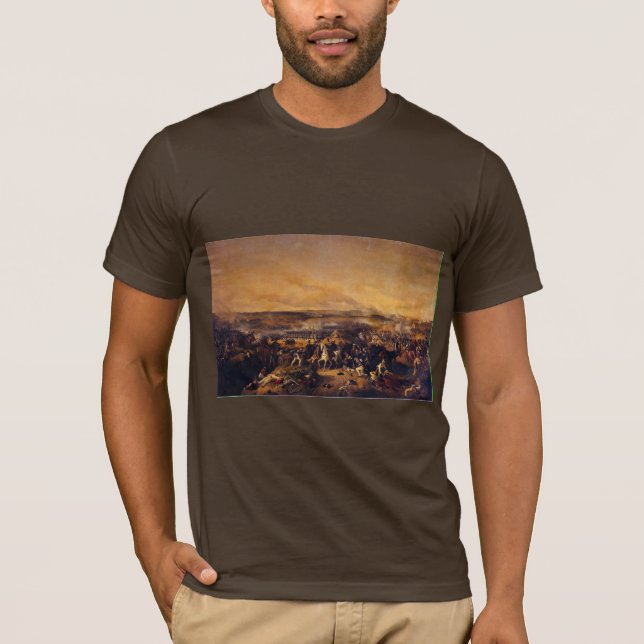 T-shirts A batalha de Borodino por Hess Peter Von (Frente)