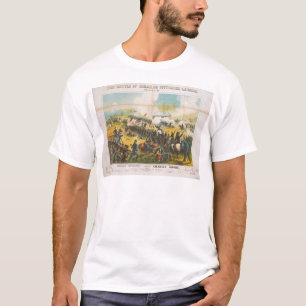 T-shirts A batalha de guerra civil da aterragem de Shiloh