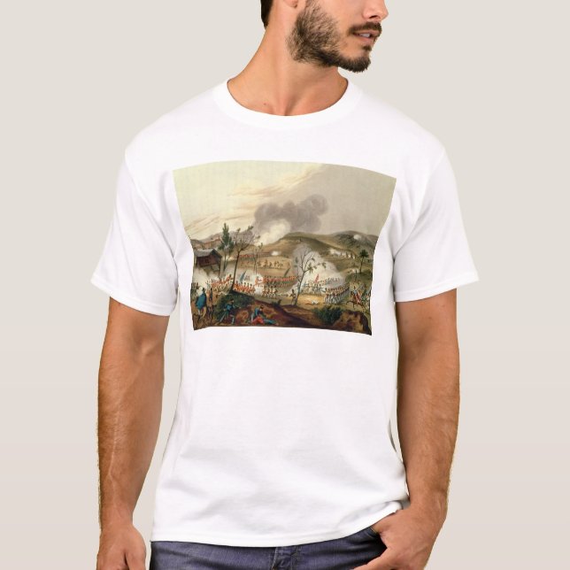 T-shirts A batalha de Waterloo, o 18 de junho de 1815 (Frente)