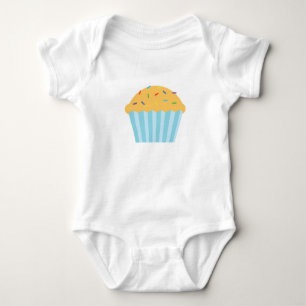 T-shirts A baunilha polvilha o cupcake Babyware