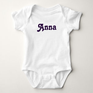 T-shirts A Bebê do Vestuário Anna