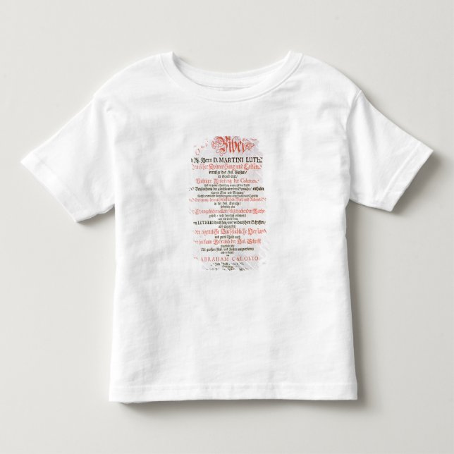 T-shirts A Bíblia Sagrada, Vol. I., 1681 (Frente)