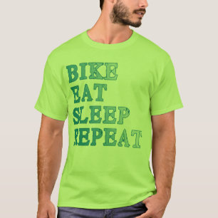 T-shirts A bicicleta, come, dorme, repete produtos