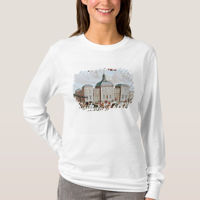 T-shirts A bolsa de valores, Amsterdão, 1743 (Frente)