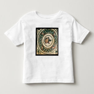 T-shirts A cabeça do urso, mosaico romano, século IV