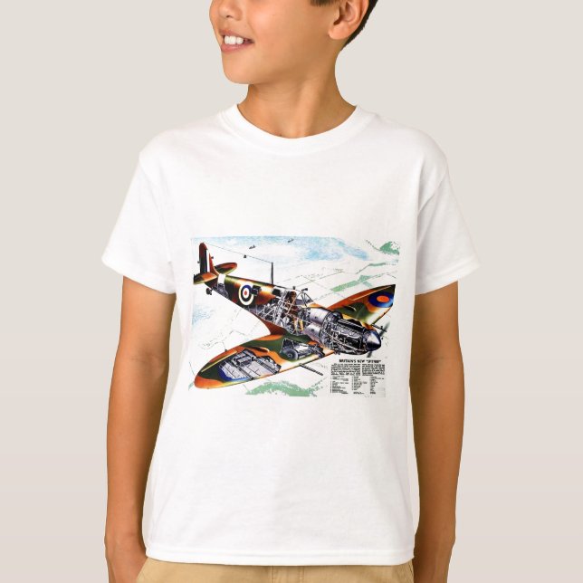 T-shirts A cabeça-quente nova de Grâ Bretanha (Frente)
