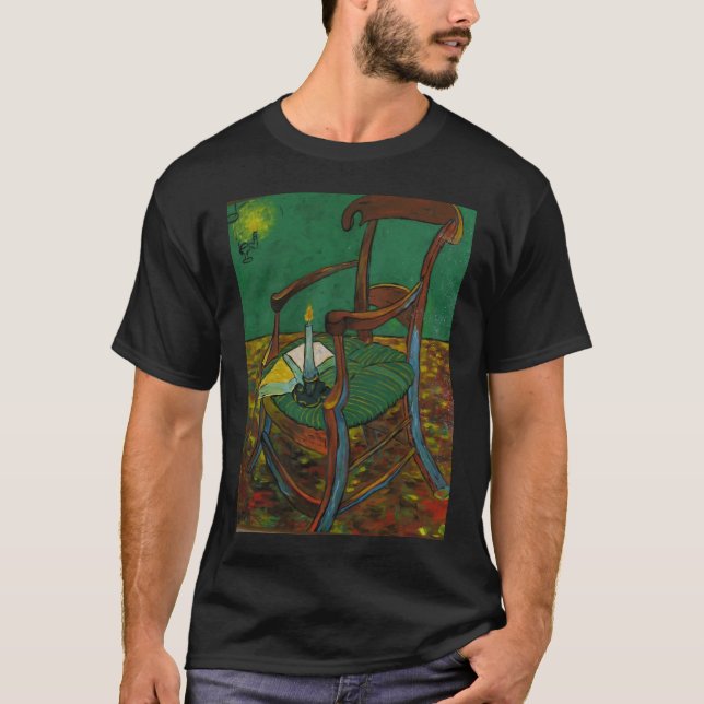 T-SHIRTS A CADEIRA DO GAUGUIN DE VINCENT VAN GOGH (Frente)