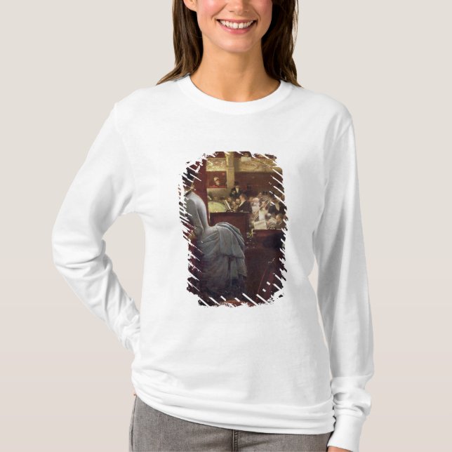 T-shirts A caixa pelas tendas, c.1883 (Frente)