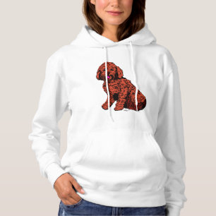 T-shirts A camisola encapuçado das mulheres de Labradoodle