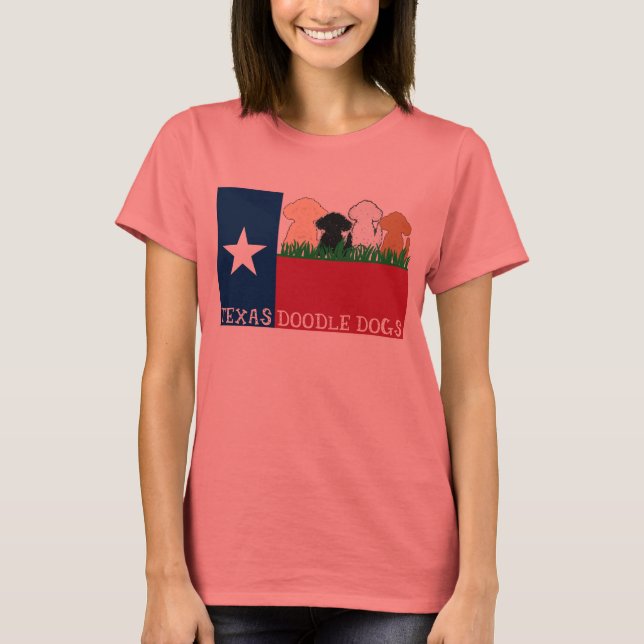 T-shirts A campainha da mulher de TDD (Frente)