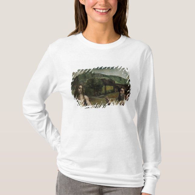 T-shirts A carga do cristo a St Peter (Frente)