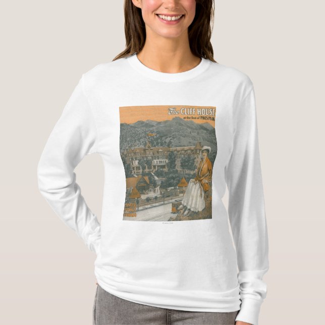 T-shirts A casa do penhasco & o pico dos piques (Frente)