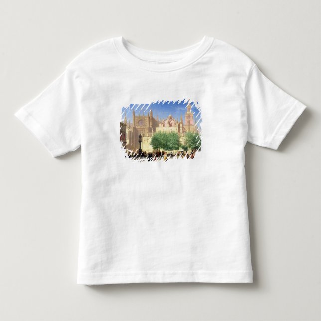 T-shirts A catedral de Sevilha (Frente)