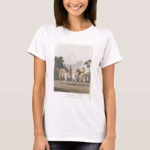 T-shirts A cavalaria irregular, exército de Bengal 1817,