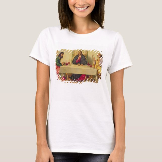 T-shirts A Ceia em Emaús, 1520 (óleo na canvas) (Frente)