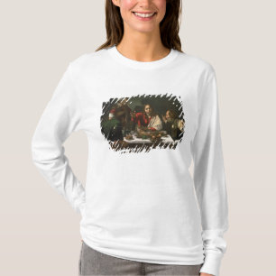 T-shirts A ceia em Emmaus, 1601 (óleo e tempera)