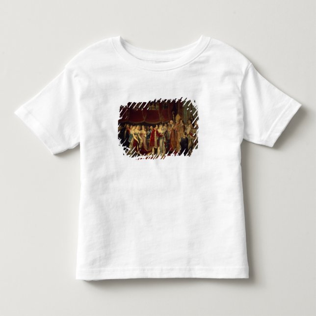 T-shirts A cerimônia de casamento (Frente)