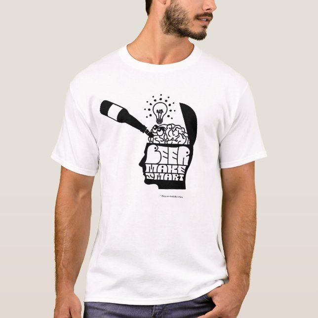 T-shirts A cerveja faz Smart (Frente)