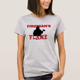 T-shirts A Chama do Homem de Silhuette