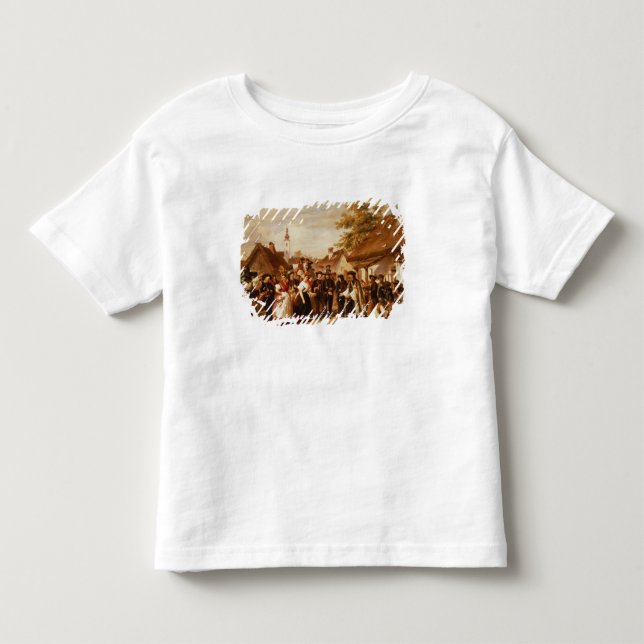 T-shirts A chegada da noiva, 1856 (Frente)