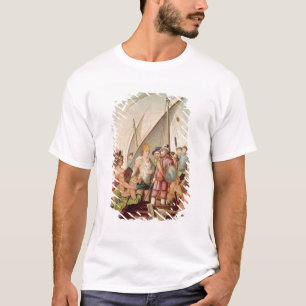 T-shirts A chegada de Hernando Cortes em México